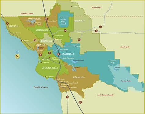 map of San Luis Obispo